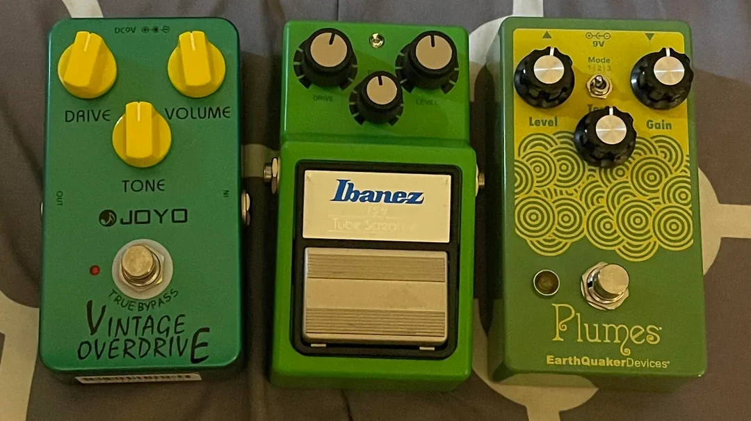 Ibanez TS9 vs Joyo Vintage Overdrive